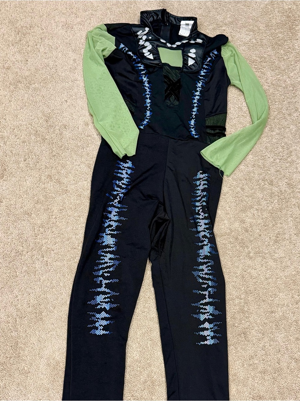 Marvel Gamora Guardians Of The Galaxy Costume Girls Sz L Halloween Cosplay - Picture 2 of 9